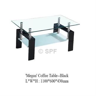 Megan Glass Coffee Table 